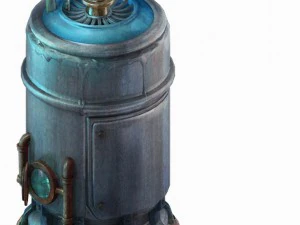 злое существо - резервуары для хранения химикатов 01 3D Модель