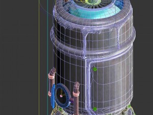 wicked creature - chemical storage tanks 01 3D 模型