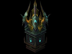 evil creature - brazier 01 Modello 3D