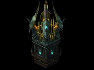 k&ouml;t&uuml; yaratık - mangal 01 3D Model