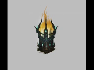 k&ouml;t&uuml; yaratık - mangal 01 3D Model