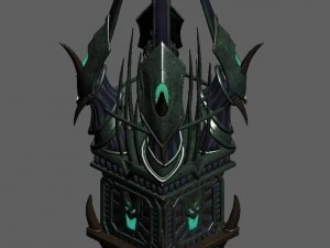 k&ouml;t&uuml; yaratık - mangal 01 3D Model