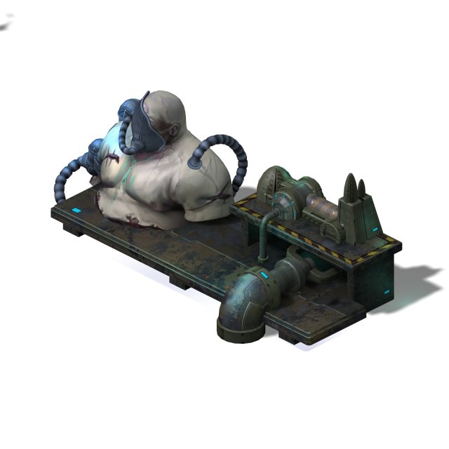 wicked creator - experiment station 3D Модель .c4d .max .obj .3ds .fbx .stl .blend 