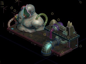 wicked creator - experiment station 3D Модель
