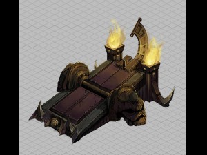 wicked creature - test bed 3D Model