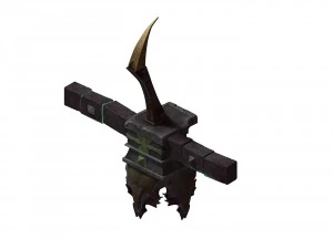 злой создатель - железная лампа 01 3D Модель