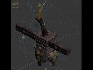 wicked creator - iron lamp 01 3D Model