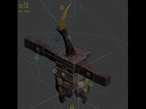 wicked creator - iron lamp 01 3D Model