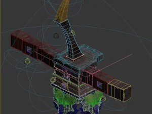 wicked creator - iron lamp 01 3D Model