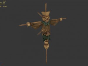 sennard - the hills - scarecrow 01 Modelo 3D