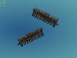 war pole - juma 3D Model