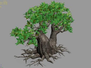 chang an city - booth posts 11 3D Model