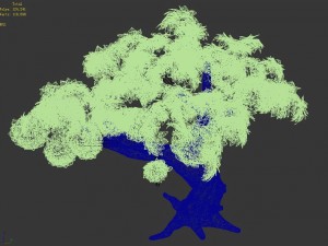 grass temple village - special plant 01 3D Model