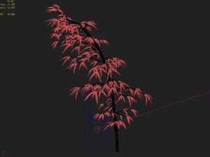 dazhu feng - black knot bamboo 05 3D Модель