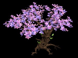 acacia - tree 01 3D Model