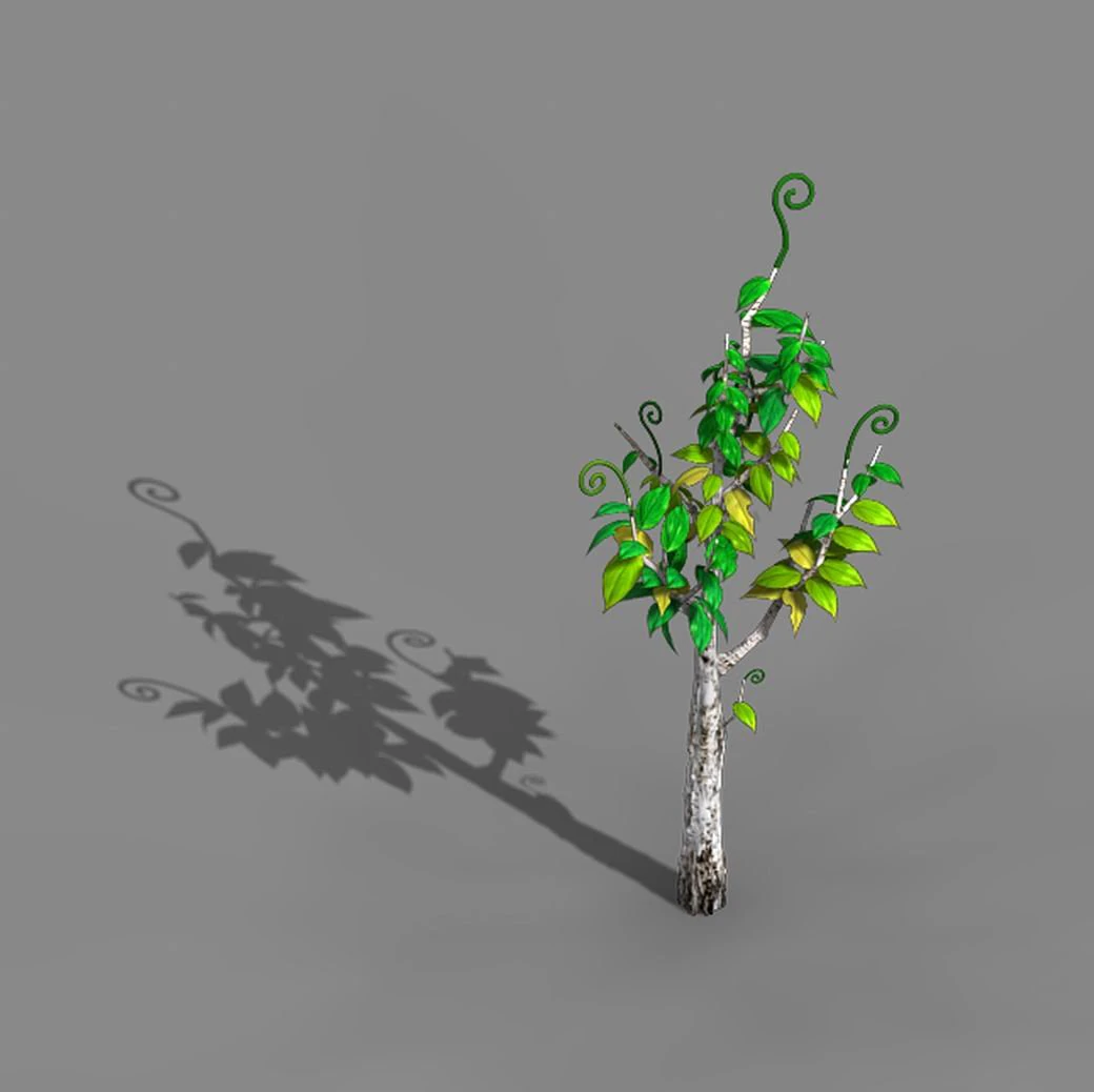 acacia - trees 02 3D Model .c4d .max .obj .3ds .fbx .stl .blend 