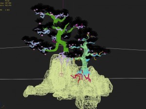 acacia - pine 01 3D 모델