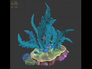 river - grass 01 3Dモデル