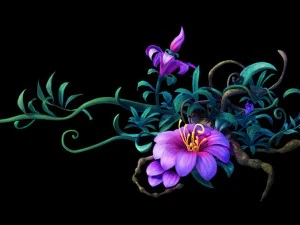 river - grass 02 3D Model