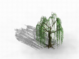 river yang city - willow 01 Modelo 3D