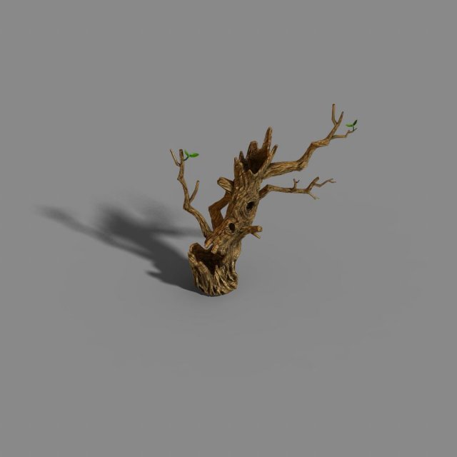 fox mountain - crescent spring - tree 01 3D 모델 .c4d .max .obj .3ds .fbx .stl .blend 