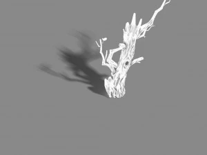 fox mountain - crescent spring - tree 01 3D Model