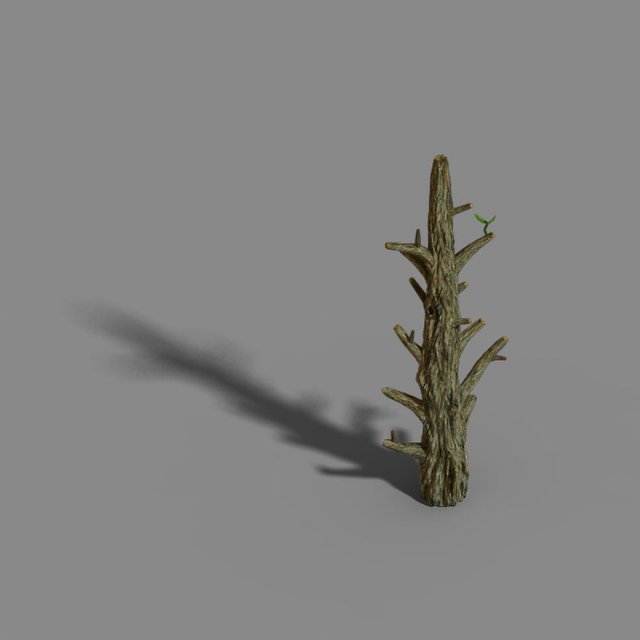 fox mountain - crescent spring - tree 02 3D मॉडल .c4d .max .obj .3ds .fbx .stl .blend 