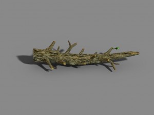 fox mountain - crescent spring - tree 02 3D मॉडल