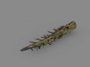 fox mountain - crescent spring - tree 02 3D मॉडल