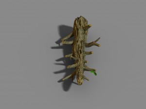 fox mountain - crescent spring - tree 02 3D मॉडल