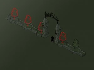 flower garden 1001 3D Model
