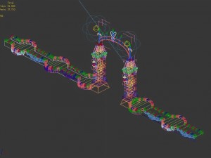 flower garden 1001 3Dモデル
