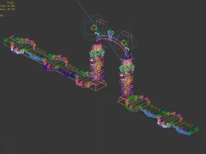 flower garden 1001 3D Model
