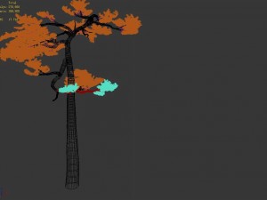 huashan - plant - pine 04 Modèle 3D