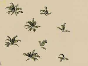 huashan - plants - weeds 02 Modello 3D