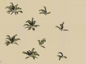 huashan - plants - weeds 02 3D Model