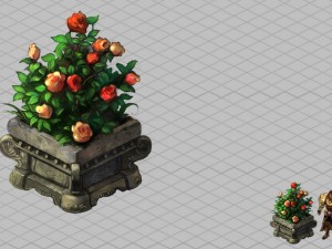 church hospital - flowerpot 02 3D Model