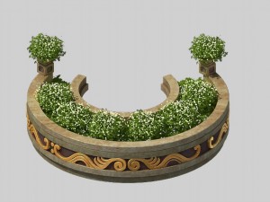 marriage - flower-02 Modèle 3D