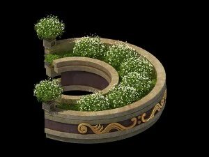 marriage - flower-02 3D Model