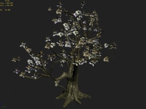 capital city - white tree 01 Modelo 3D