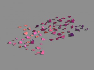 capital - pink tree 01 3D 모델