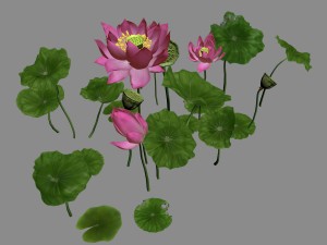 elves villa - lotus 05 Modelo 3D