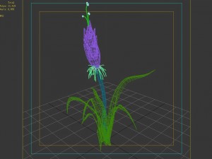 elven villa - flowers 03 3D 모델