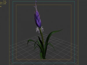 elven villa - flowers 03 3D 모델