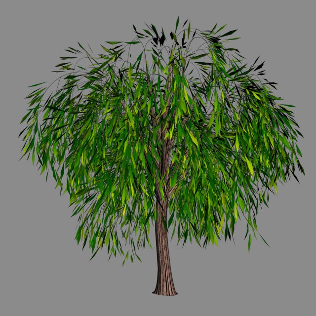 elven villa - broadleaf 02 3D Модель .c4d .max .obj .3ds .fbx .stl .blend 