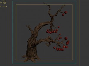 empty mulberry - tree 01 Modelo 3D