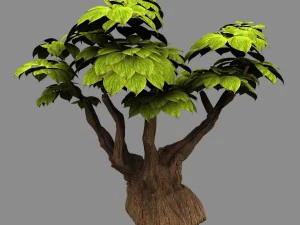 boş dut - k&uuml;&ccedil;&uuml;k ağa&ccedil; -02 3D Model