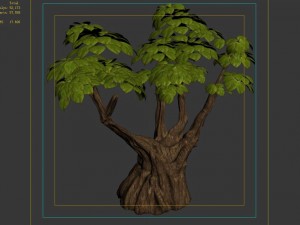 empty mulberry - small tree -02 Modelo 3D
