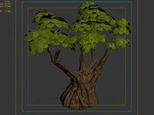 boş dut - k&uuml;&ccedil;&uuml;k ağa&ccedil; -02 3D Model