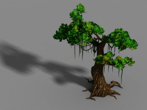 li village - tree 01 3D 模型